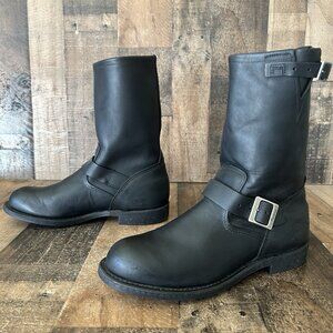 Red Wing X Indian Motorcycle 4312 Black Soft Toe Engineer Boots Mens 11 D